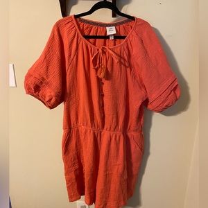 Knox Rose Shorts Romper NWOT